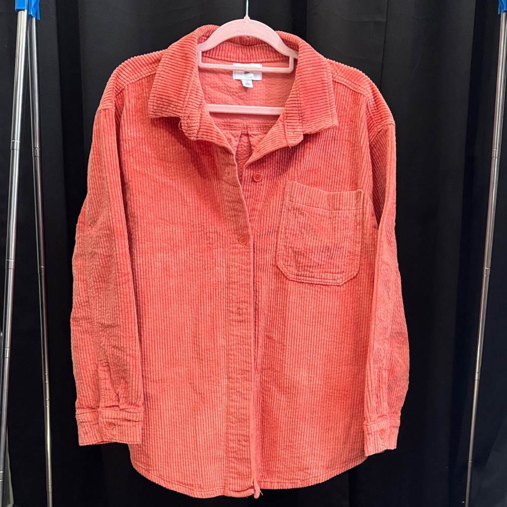 BP Coral Corduroy Shacket